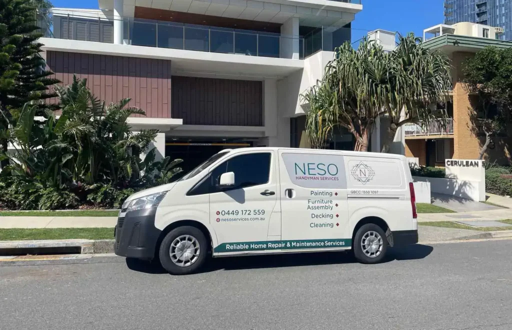 The professional team of Neso Handyman Services posing in Brisbane, Queensland